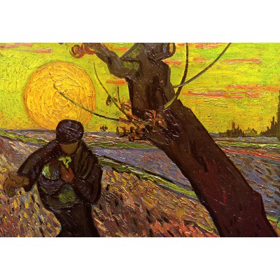 Puzzle  Grafika-F-30931 Van Gogh: Der Säer, 1888