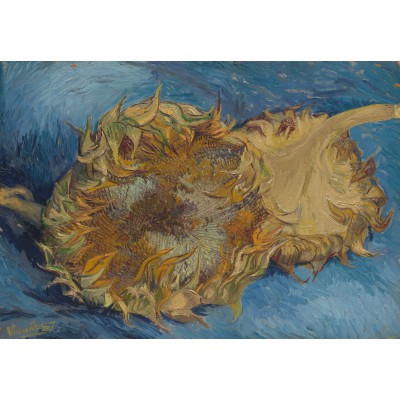 Puzzle  Grafika-F-30933 Van Gogh: Die Sonnenblumen, 1887