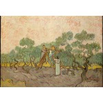 Puzzle  Grafika-F-30936 Van Gogh: Women Picking Olives,1889