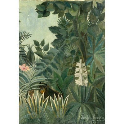 Puzzle  Grafika-F-31151 Henri Rousseau: The Equatorial Jungle, 1909