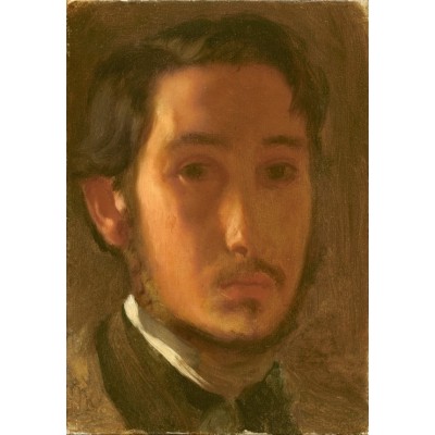 Puzzle  Grafika-F-31154 Edgar Degas: Self-Portrait with White Collar, 1857