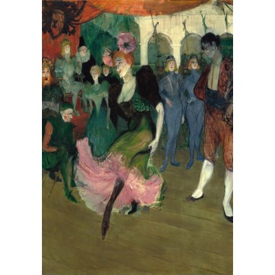 Puzzle  Grafika-F-31234 Henri de Toulouse-Lautrec: Marcelle Lender Dancing the Bolero in Chilpéric, 1895-1896