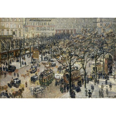 Puzzle  Grafika-F-31239 Camille Pissarro: Boulevard des Italiens, Morning, Sunlight, 1897