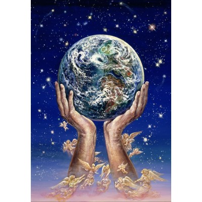 Puzzle Grafika-F-31323 Josephine Wall - Hands of Love