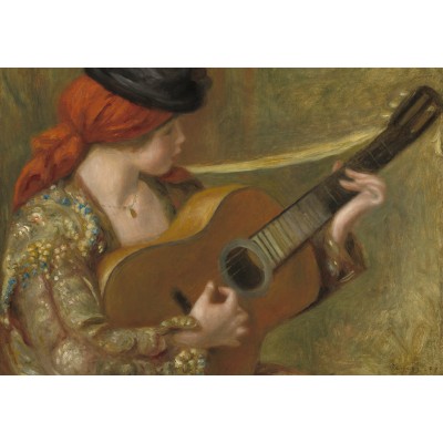 Puzzle  Grafika-F-31535 Auguste Renoir - Young Spanish Woman with a Guitar