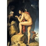 Puzzle  Grafika-F-31672 Jean-Auguste-Dominique Ingres: Oedipus explains the riddle of the sphinx, 1808