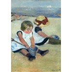 Puzzle  Grafika-F-31797 Mary Cassatt: Children Playing on the Beach, 1884