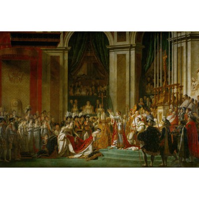 Puzzle  Grafika-Kids-00378 XXL Teile - Jacques-Louis David: Die Krönung Napoleons I, 1805-1807