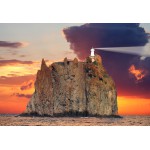Puzzle  Grafika-Kids-00413 XXL Teile - Stromboli Lighthouse, Italy