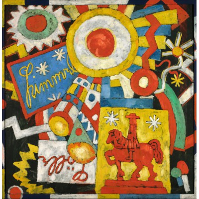 Puzzle  Grafika-00246 Marsden Hartley: Himmel, 1914-1915