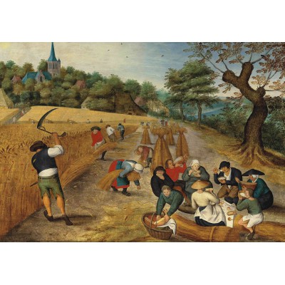 Puzzle Grafika-00684 Brueghel Pieter der Jüngere: Sommer