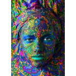 Puzzle  Grafika-F-30068 Face Art:  Portrait einer Frau