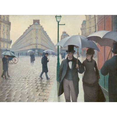 Puzzle  Grafika-F-30112 Gustave Caillebotte: Rue de Paris, Jour de Pluie, 1877