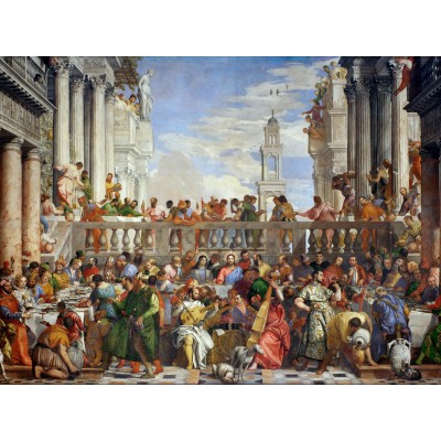 Puzzle  Grafika-F-30134 Paolo Veronese: The Wedding at Cana, 1563