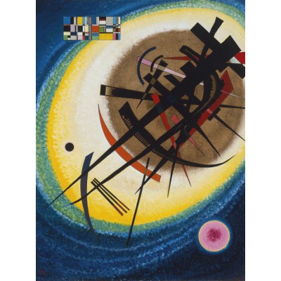 Puzzle  Grafika-F-30164 Wassily Kandinsky: In the Bright Oval, 1925