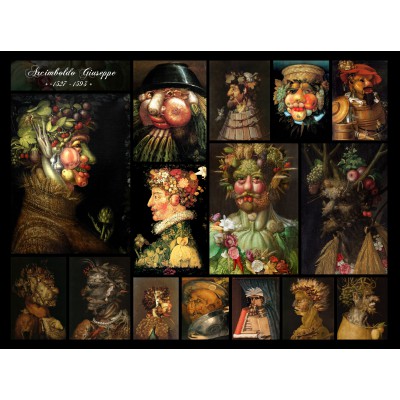 Puzzle  Grafika-F-30215 Arcimboldo Giuseppe - Collage