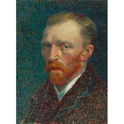Puzzle  Grafika-F-30305 Vincent van Gogh: Selbstbildnis, 1887