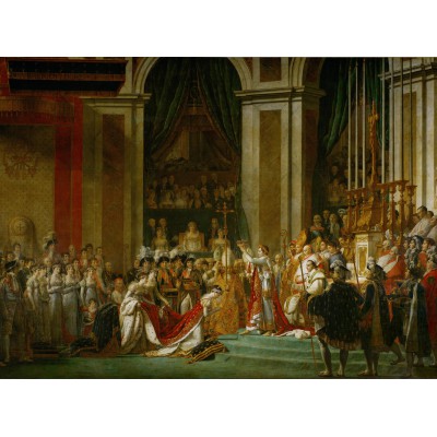 Puzzle  Grafika-F-30312 Jacques-Louis David: Die Krönung Napoleons I, 1805-1807