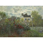 Puzzle  Grafika-F-30422 Claude Monet - Der Garten des Künstlers in Argenteuil, 1873