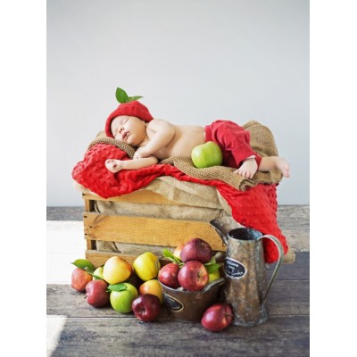 Puzzle Grafika-F-30440 Konrad Bak: Baby and Apples