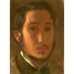 Puzzle  Grafika-F-30484 Edgar Degas: Self-Portrait with White Collar, 1857