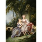 Puzzle  Grafika-F-30492 François Boucher : The Love Letter, 1750