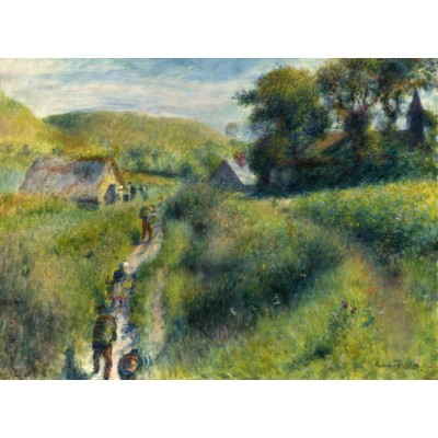 Puzzle  Grafika-F-30523 Auguste Renoir: The Vintagers, 1879