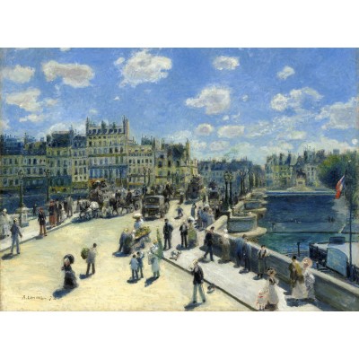 Puzzle  Grafika-F-30531 Auguste Renoir: Pont Neuf, Paris, 1872