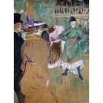 Puzzle  Grafika-F-30560 Henri de Toulouse-Lautrec: Quadrille at the Moulin Rouge, 1892