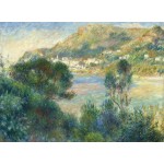 Puzzle  Grafika-F-30788 Auguste Renoir - View of Monte Carlo from Cap Martin