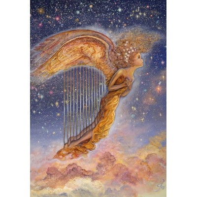 Puzzle  Grafika-F-32393 Harp Angel