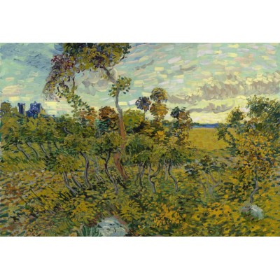 Puzzle  Grafika-F-32755 Van Gogh Vincent - Coucher de Soleil à Montmajour, 1888