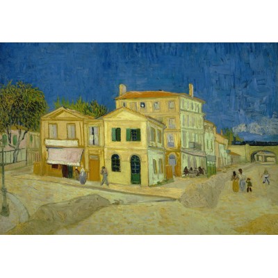 Puzzle  Grafika-F-32761 Van Gogh - The yellow house, 1888