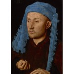 Puzzle  Grafika-F-32817 Jan van Eyck - Portrait of a Man with a Blue Chaperon, 1430-33