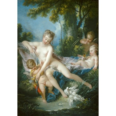 Puzzle  Grafika-F-32826 François Boucher: The Bath of Venus, 1751