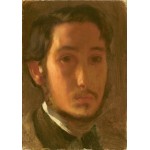 Puzzle  Grafika-F-32832 Edgar Degas: Self-Portrait with White Collar, 1857