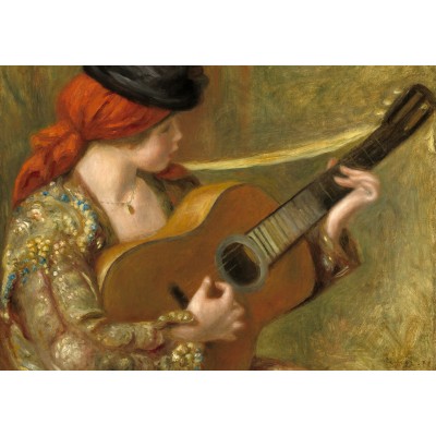 Puzzle  Grafika-F-32867 Auguste Renoir: Young Spanish Woman with a Guitar, 1898