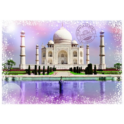 Puzzle  Grafika-F-33002 Travel around the World - Indien