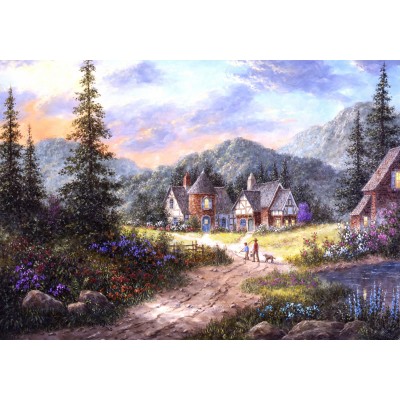 Puzzle  Grafika-F-33127 Dennis Lewan - Hills Of Bavaria