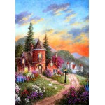 Puzzle  Grafika-F-33136 Dennis Lewan - Castle Ridge Manor