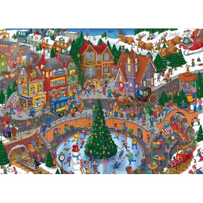 Puzzle  Grafika-F-33389 Holiday Havoc