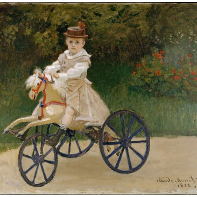 Puzzle  Grafika-F-33460 Claude Monet: Jean Monet, 1872