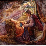 Puzzle  Grafika-F-33483 Josephine Wall - Dornröschen