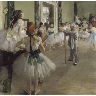 Puzzle  Grafika-F-33542 Edgar Degas: La classe de danse, 1871-1874