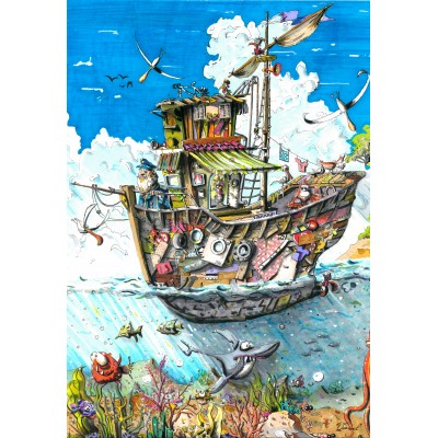 Puzzle  Grafika-F-33643 Auf Hoher See