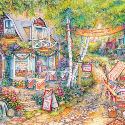Puzzle Grafika-F-33671 Cobblestone Inn