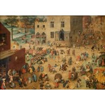 Puzzle  Grafika-T-00150 Brueghel Pieter: Die Kinderspiele, 1560