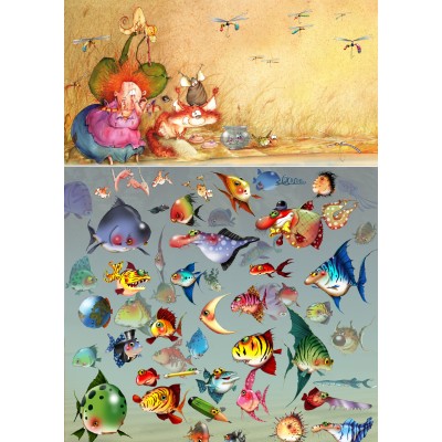 Puzzle  Grafika-T-00567 François Ruyer - Hexe