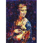 Puzzle  Grafika-T-00890 Leonardo da Vinci: Lady with an Ermine, by Sally Rich
