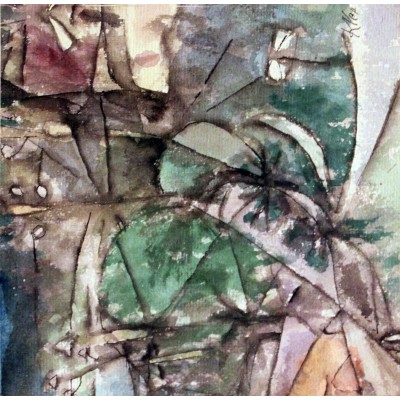Puzzle Grafika-T-02217 Paul Klee: Klee Leitungsstangen anagoria, 1913
